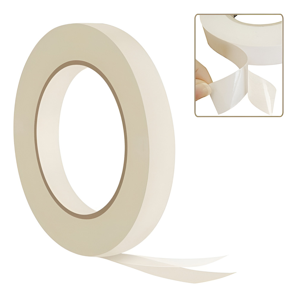 Cinta Para Fijar Doble Faz / Adhesión Rápida Y Firme / 18 Mm