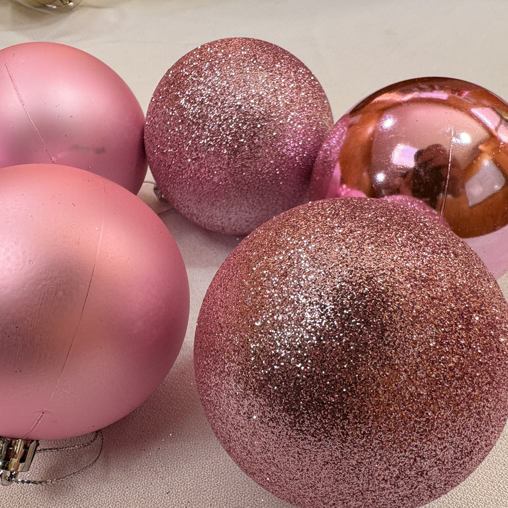 Adorno Arbol De Navidad Esferas Diseños 8cm Pack 6 Unidades - Imagen 9