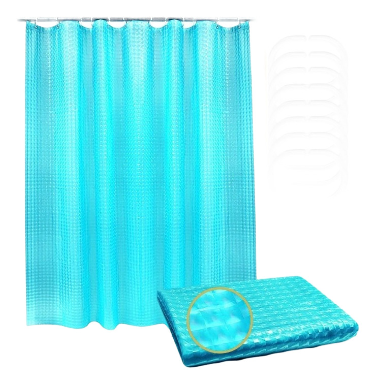 Cortina De Ducha / Tina Color ( Diseño - 3d ) - Imagen 4