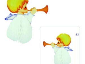 Adorno Para Decoración / Bautizo / Comunión / Silueta Ángel