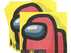 Servilletas De Papel Decoración Motivo ( Among Us )