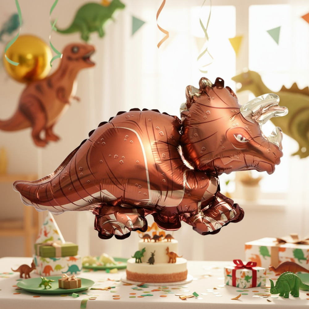 Globo Metálico / Globo Grande / Figura Grande De Dinosaurio - Imagen 7