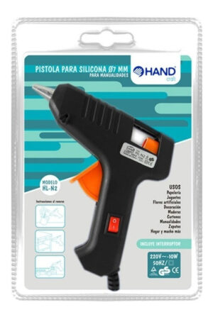 Pistola Pequeña Silicona 7mm / 10w / Hand Con Interruptor