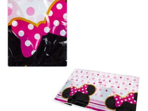 Mantel Plástico Decoración Rectangular Motivo Minnie Mouse