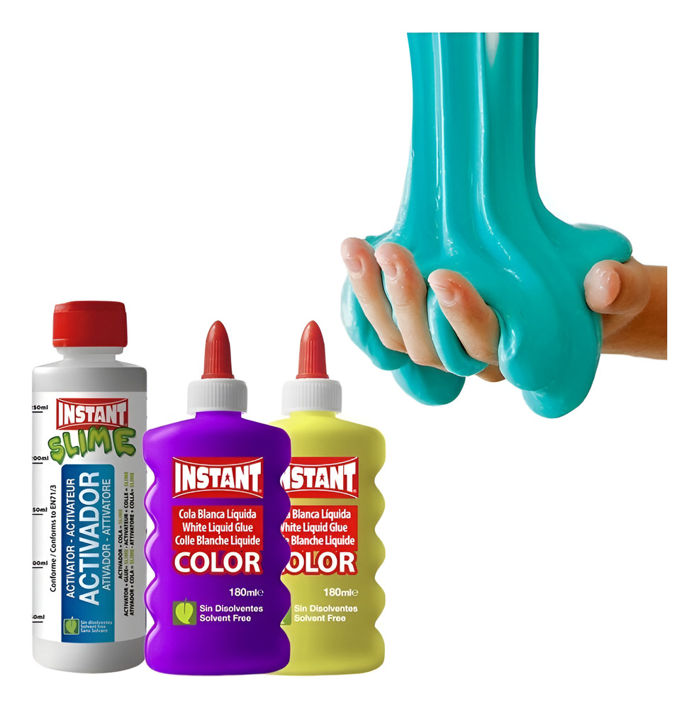 Kit Completo Para Crear Slime / Color / 360 Ml - Imagen 5