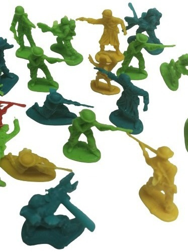 Juguetes De Piñata O Cotillón ( Soldados Plasticos) - Imagen 2