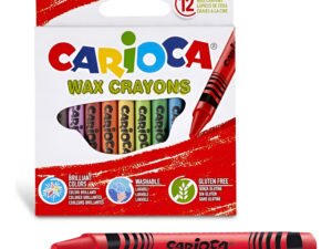 Crayones Jumbo De 12 Uds / Colores De Cera