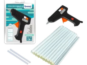 Pistola Hand Eléctrica Silicona Barra 7 Mm 10w + 22 Barras