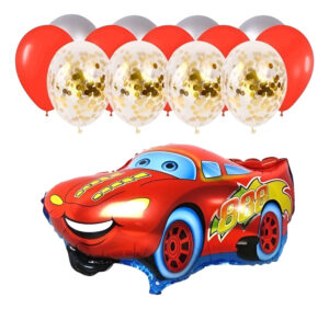 Set Globos Decoración 14 Uds Personajes Cars