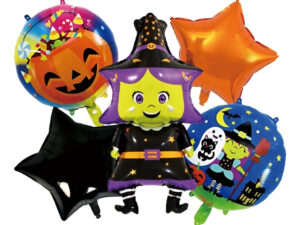 Set De Globos Decoración 5 Uds Celebración Happy Halloween