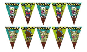 Guirnalda Para Decoración Fiesta Motivo Zombie