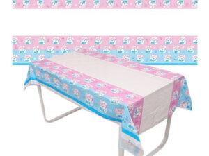 Mantel Plástico Decoración Rectangular Motivo Girl Or Boy?
