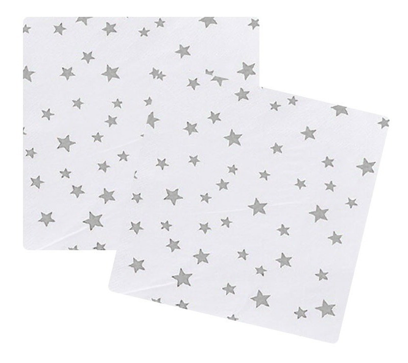 Servilletas De Papel Para Decoración Con Diseño De Estrellas
