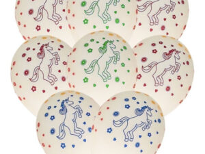 Set Globos Decoración 25 Uds Globos Látex Motivo Unicornio