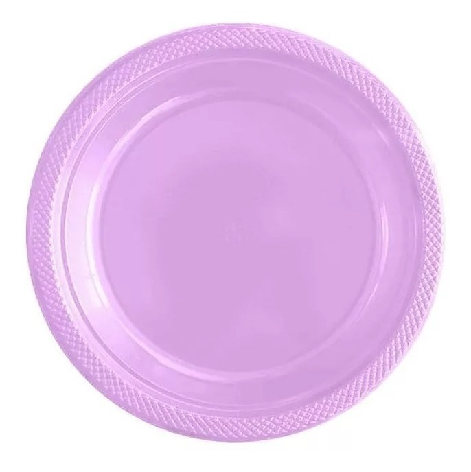 Pack 10 Uds Plato Pequeño / Diseño Unicolor