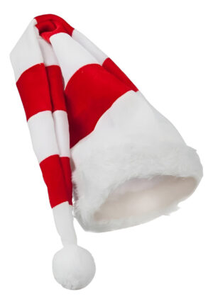 Gorro Navideño Rayas De Santa Claus / Viejito Pascuero