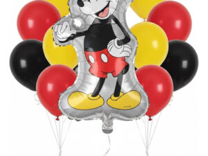 Set De Globos Decoración 11 Unds. Mickey Mouse