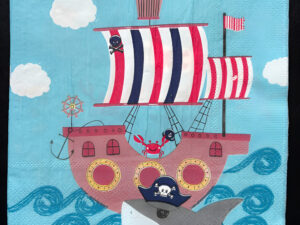 Servilletas De Papel Para Decoración Motivo Pirata