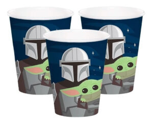 Pack 6 Uds Vaso De Cartón Con Diseño Star Wars