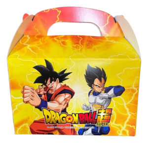 Pack 6 Uds Cajas Para Dulces / Cotillón / Motivo Dragon Ball