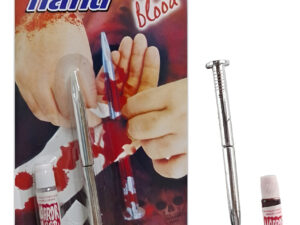 Clavo + Sangre Falsa / Decoración Fiesta Halloween