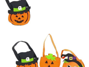 Pack 3 Uds Bolsa Para Dulces Motivo Halloween