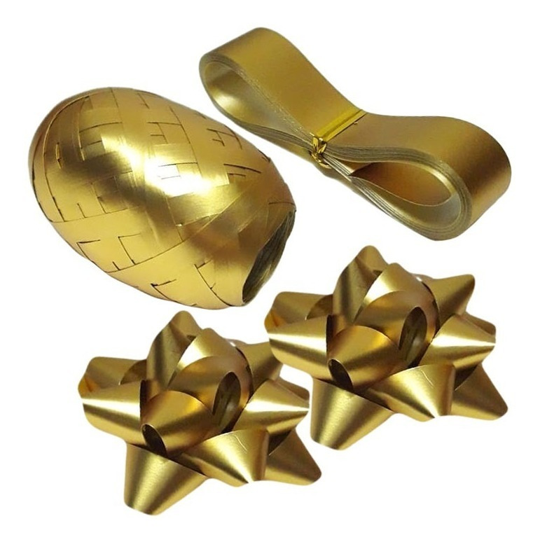 Set De Lazos Mas Cintas Para Decoración De Regalos - Imagen 3