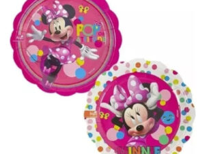 Pack 6 Uds Plato Pequeños Cartón / Diseño Minnie P O P