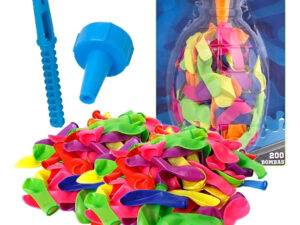 Globos 200 Bombitas D Agua + Boquilla + Herramienta D Cierre