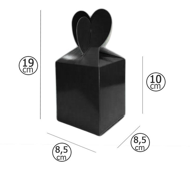 Cajas Para Dulces / Sorpresas / Motivo Unicolor / 6 Uds - Imagen 2