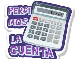 Vela Para Decoración De Torta / Motivo Perdimos La Cuenta