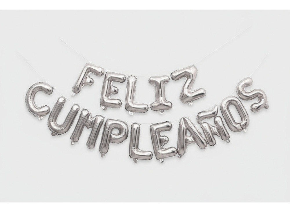 Set De Globos Decoración 15 Uds (feliz Cumpleaños) - Imagen 14