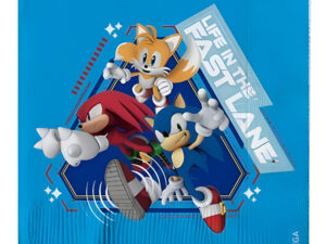Servilletas De Papel Para Decoración Motivo Sonic