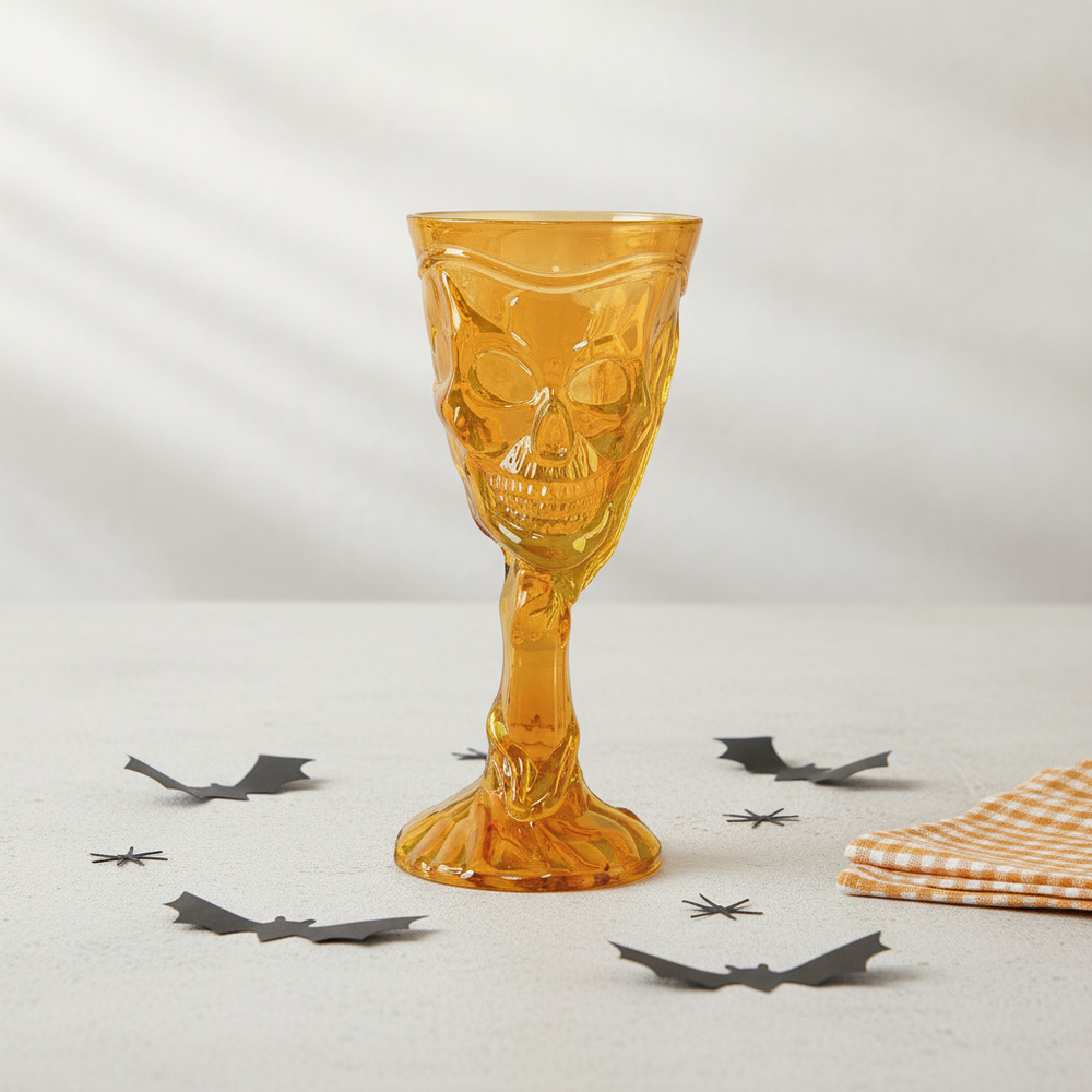 Copa Para Decoración / Fiesta Halloween / Diseño Calavera