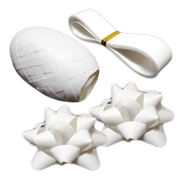 Set De Lazos Mas Cintas Para Decoración De Regalos - Imagen 4
