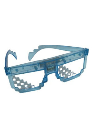 Gafas Diseño Pixelados / Con Luz / Fiesta / Cotillón