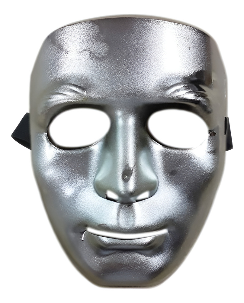 Mascaras Para Tu Disfraz Rostro Unicolor - Imagen 8