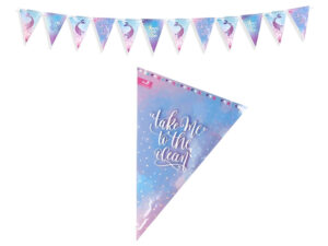 Guirnalda Para Decoración Fiesta Motivo Sirena