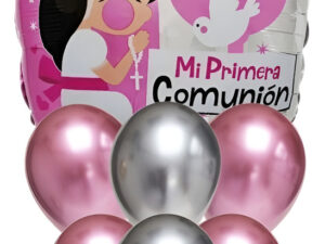 Set De Globos Decoración 7 Uds Motivo Mi Primera Comunión