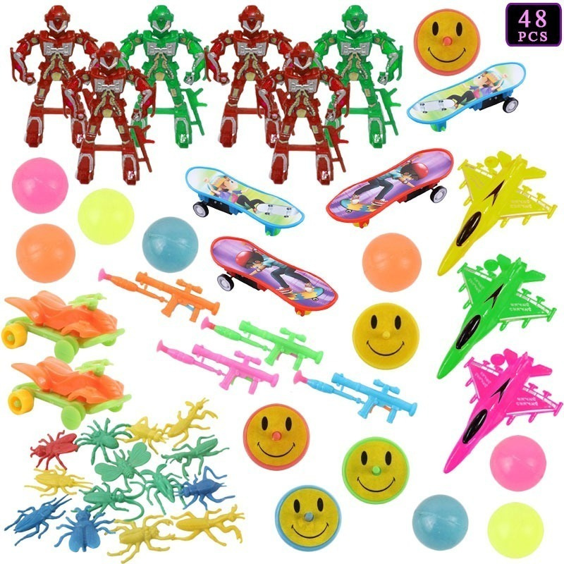 Juguetes De Piñata O Cotillón ( Modelos Surtidos ) 48 Pcs - Imagen 2