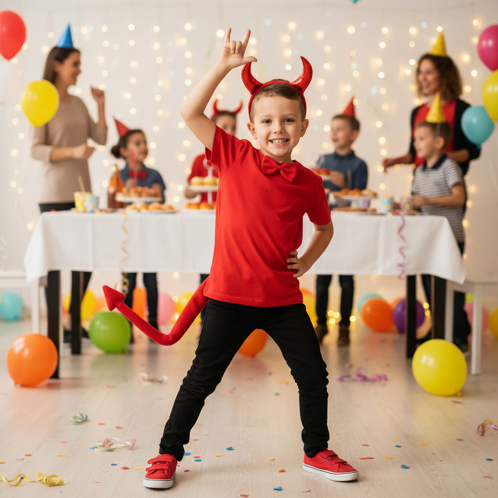 Set Para Disfraz Diablita - Imagen 4