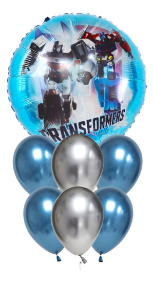 Set De Globos Decoración 7 Uds Personajes Transformers