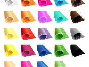 Pack 24 Uds Goma Eva / Laminas Escolares De Foami 20x30cm