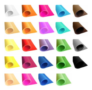 Pack 24 Uds Goma Eva / Laminas Escolares De Foami 20x30cm