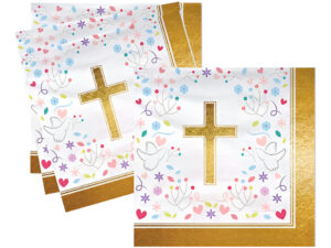 Servilletas De Papel Para Decoración Con Diseño Religioso
