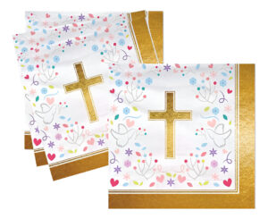 Servilletas De Papel Para Decoración Con Diseño Religioso