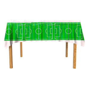 Mantel Plástico Para Decoración Mesa Motivo ( Futbol )