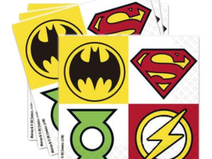 Servilletas De Papel Decoración Motivo Liga De La Justicia