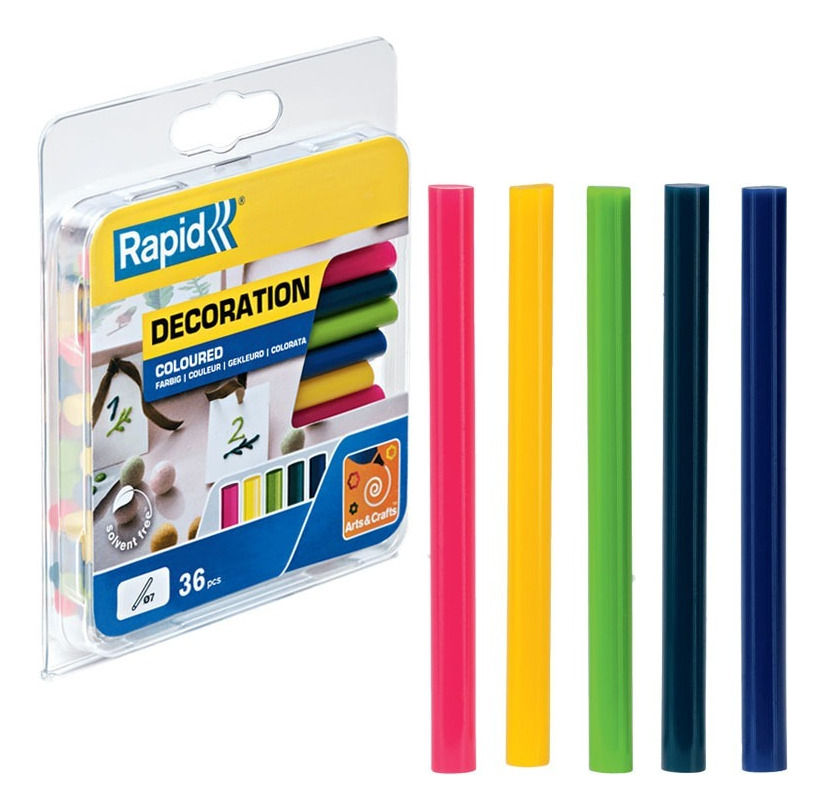 Pack 36 Barras De Silicona / Adhesivo Trendy / 7mm