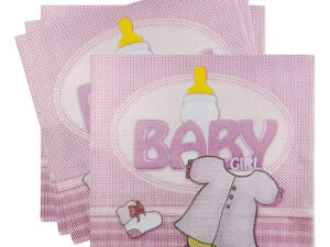 Servilletas De Papel Para Decoración Con Diseño Baby Shower